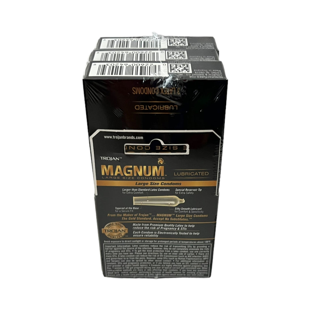 Trojan Magnum Condoms 6 Packs of 3 Reval Distributor