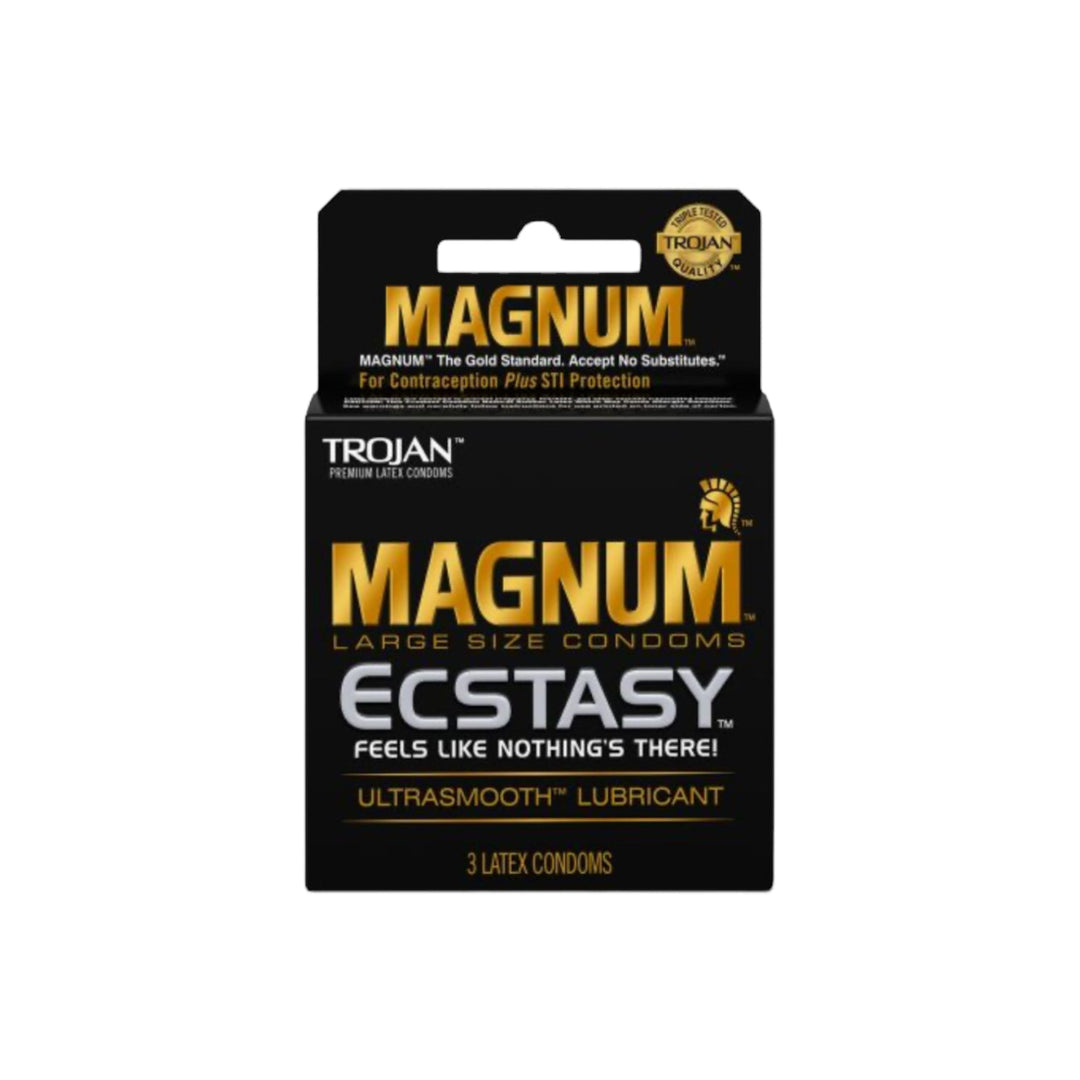 Trojan Magnum Ecstasy Condoms 6 Packs of 3 Reval Distributor