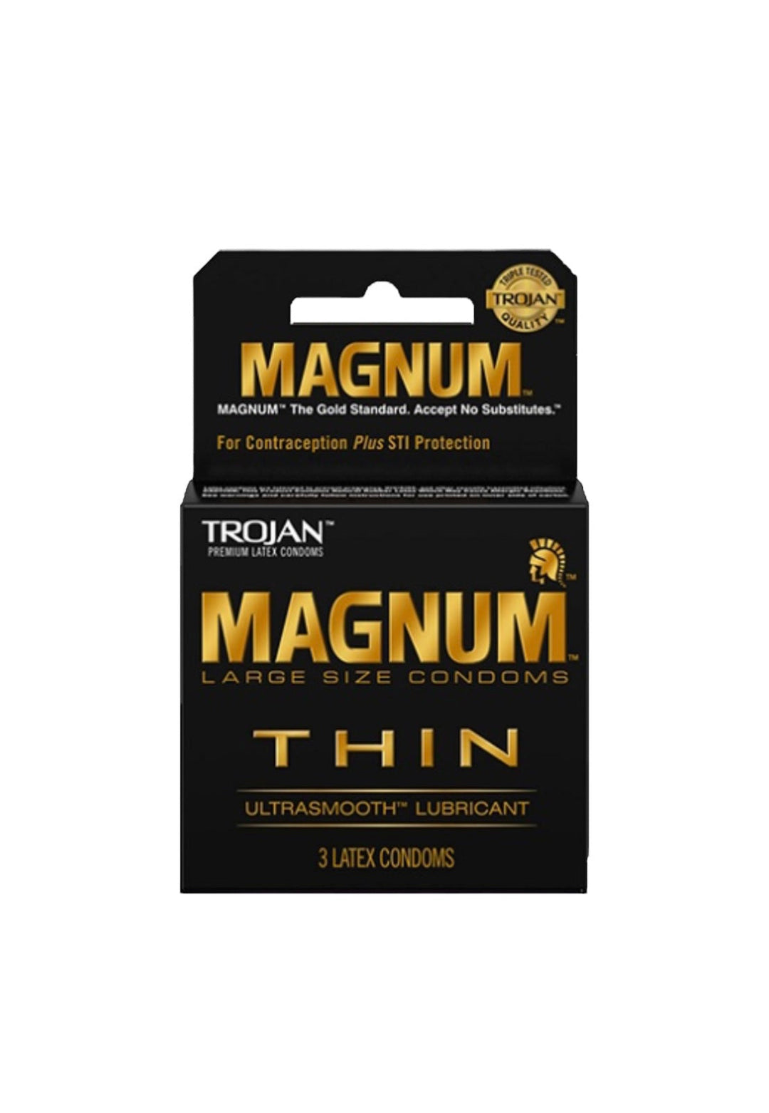 Trojan Magnum Thin Condoms 6 Packs of 3 Reval Distributor