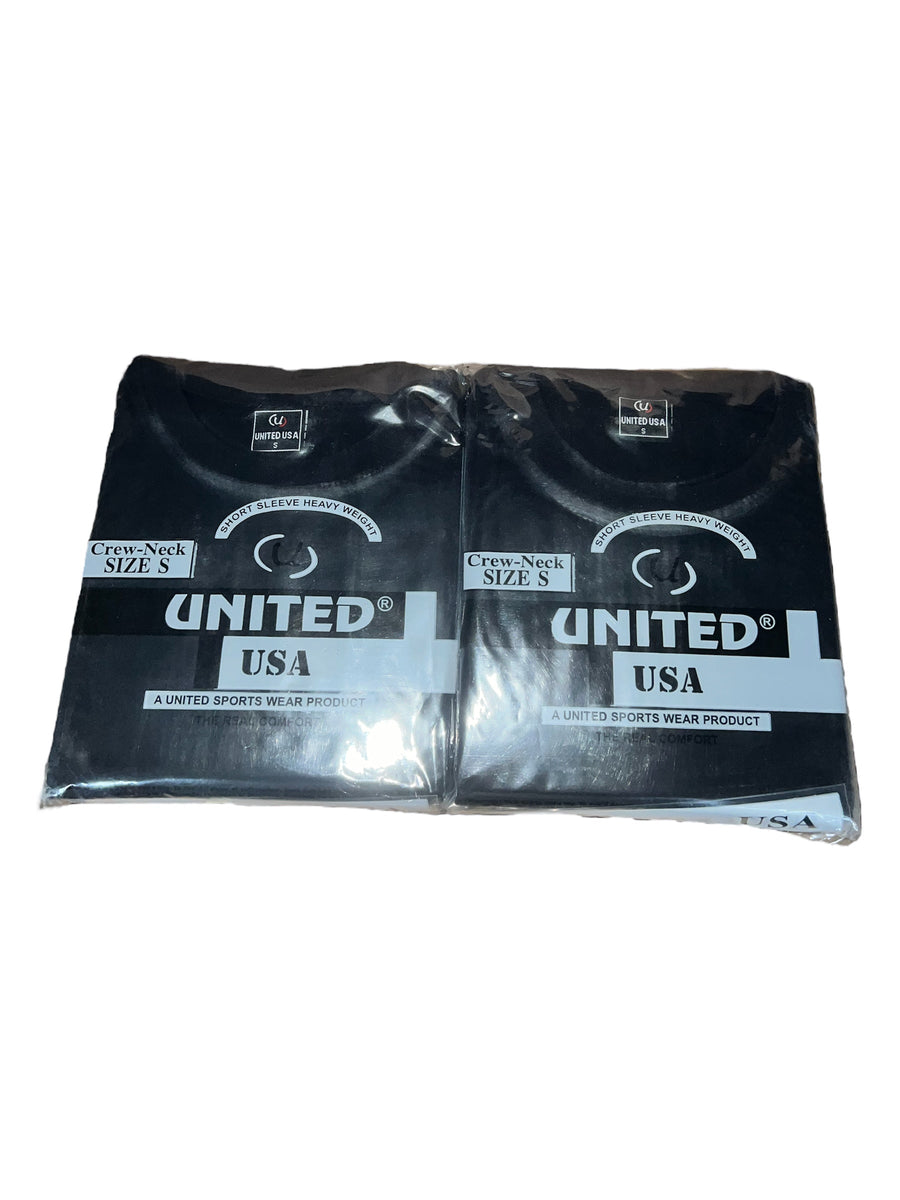 United T shirt Crew Neck 6 ct Reval Distributor