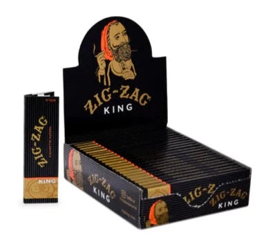 Zig Zag 24ct Reval Distributor Zig Zag King Size Rolling Papers