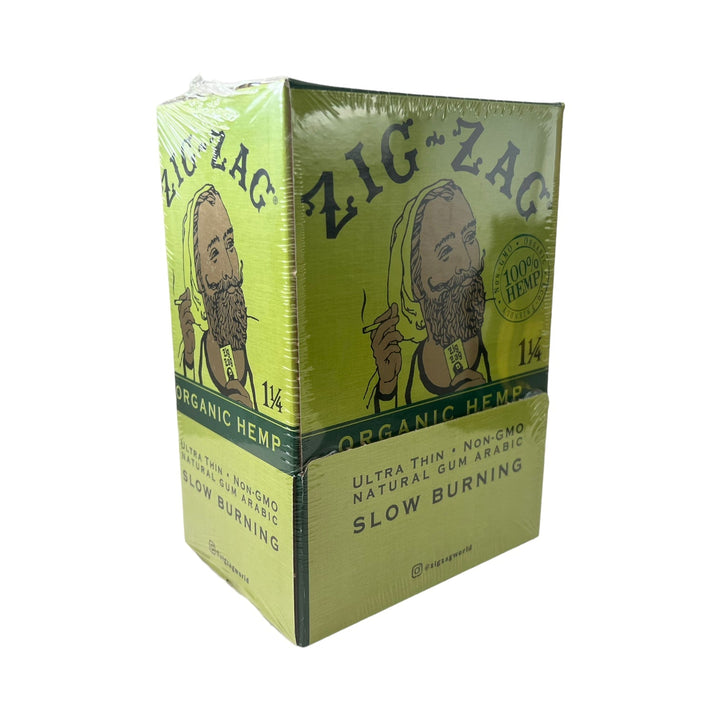 Zig Zag 48-Pack Display Reval Distributor Organic Hemp 1 1/4