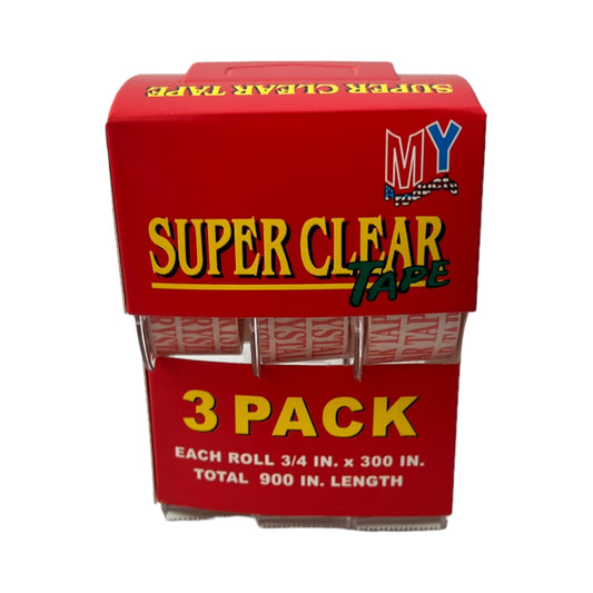 Super Clear Tape 24-Pack